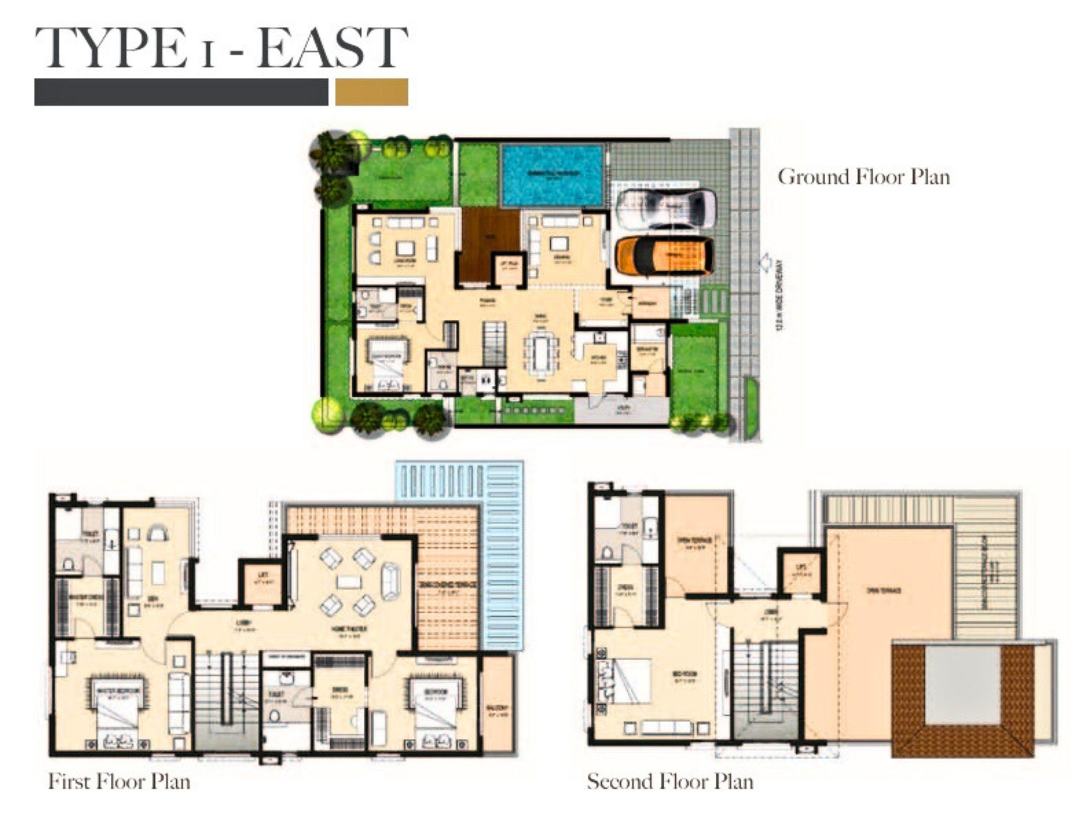 Type 1 East Facing
