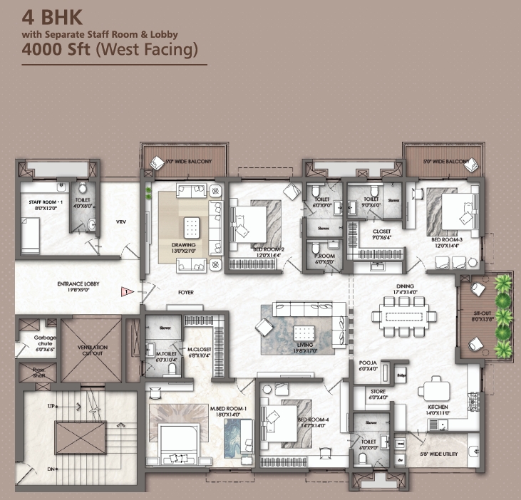 4BHK