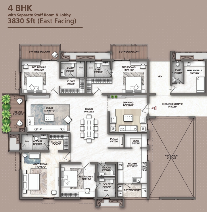 4BHK