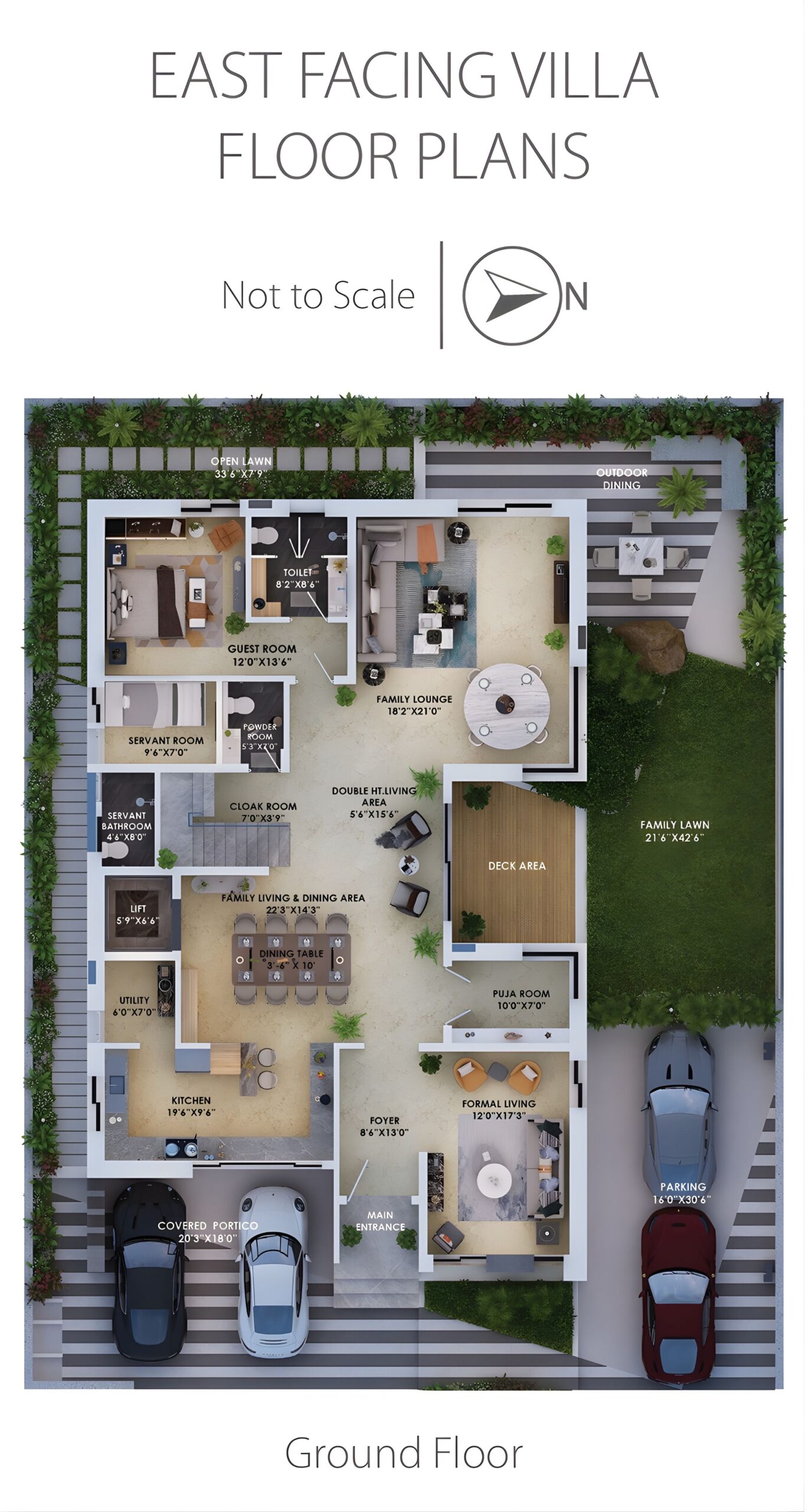East Facing Plan