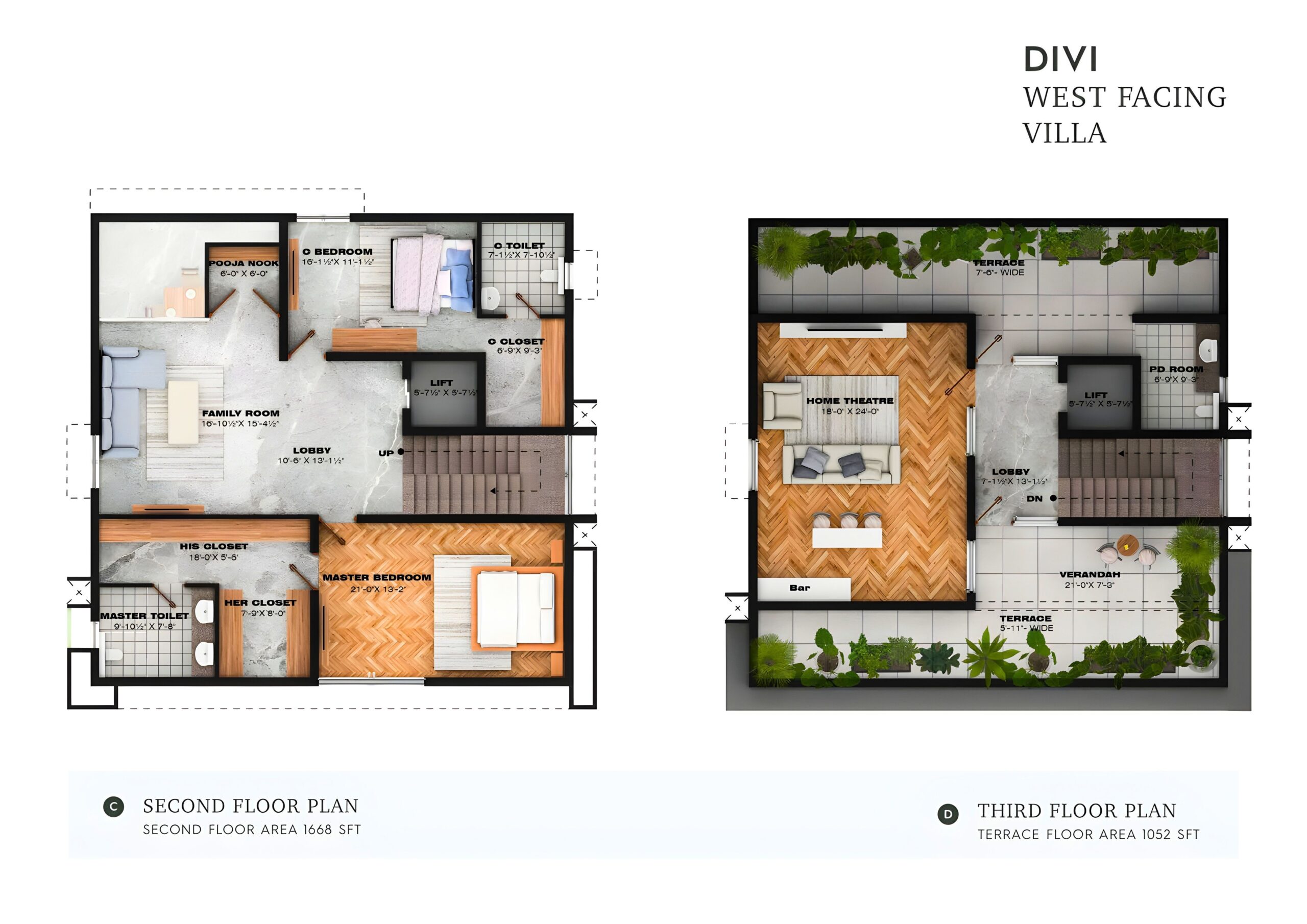 Divi (west facing)